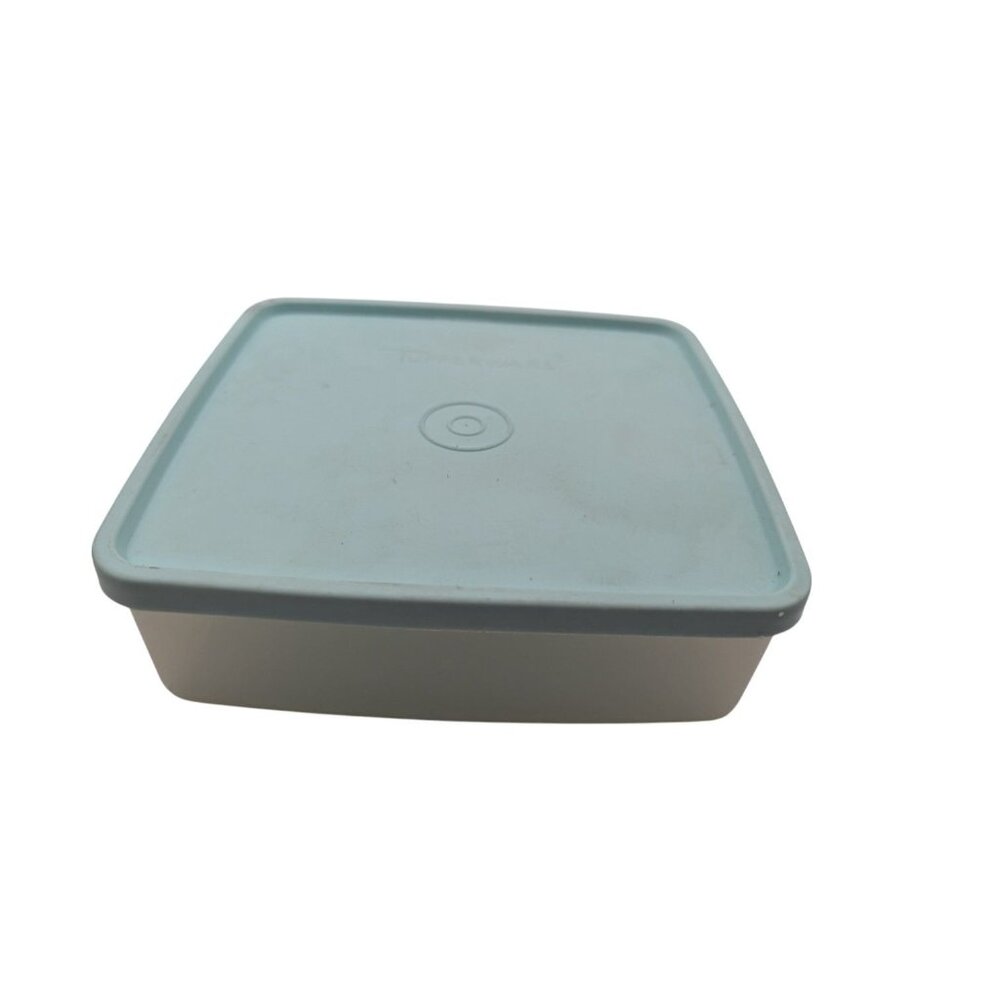 TUPPERWARE- Sandwich Keepers- green - #670-2 base, 671-38 top - Vintage - Picture 6 of 10